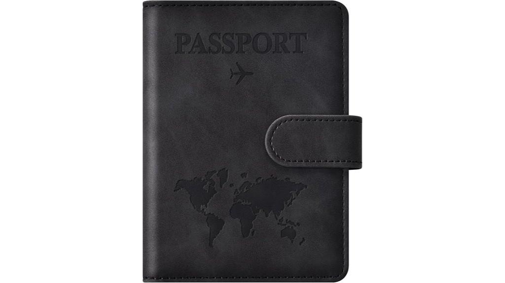 travel essentials holder black