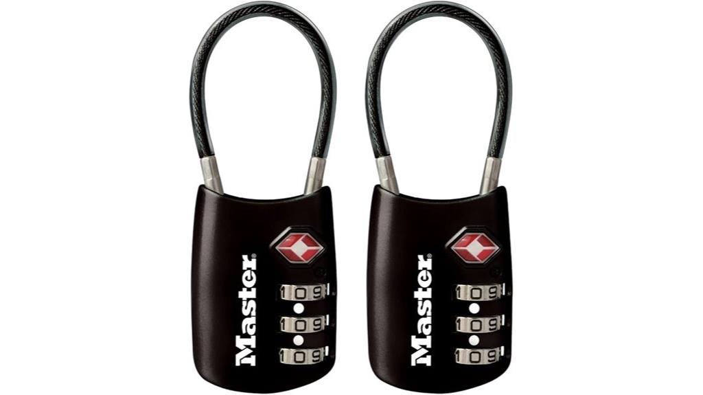 travel friendly luggage combination lock
