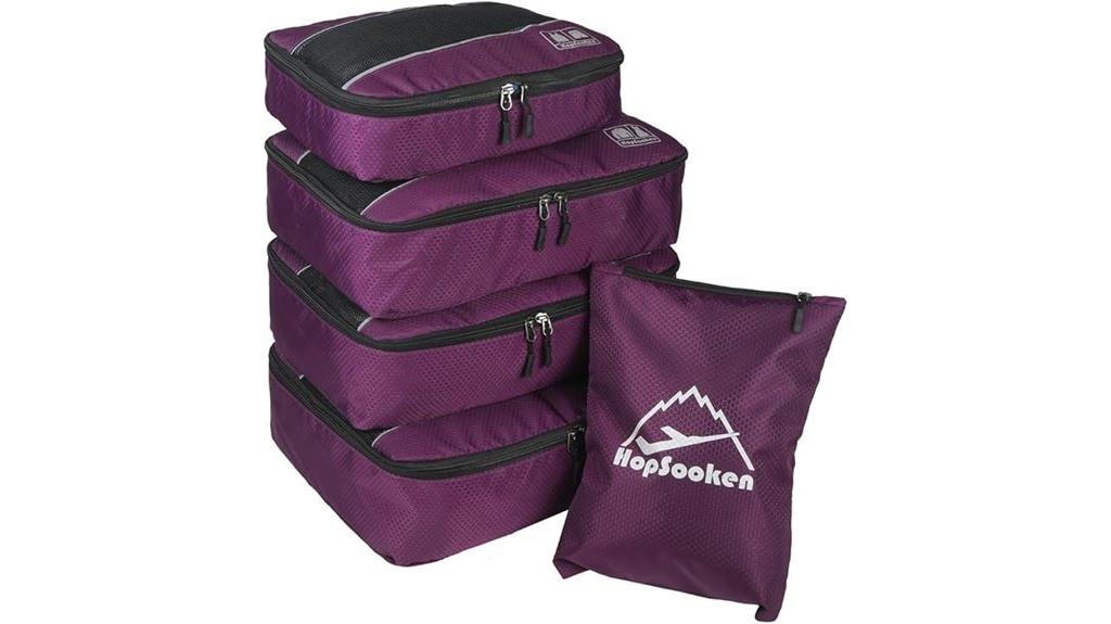 travel luggage organizer cubes