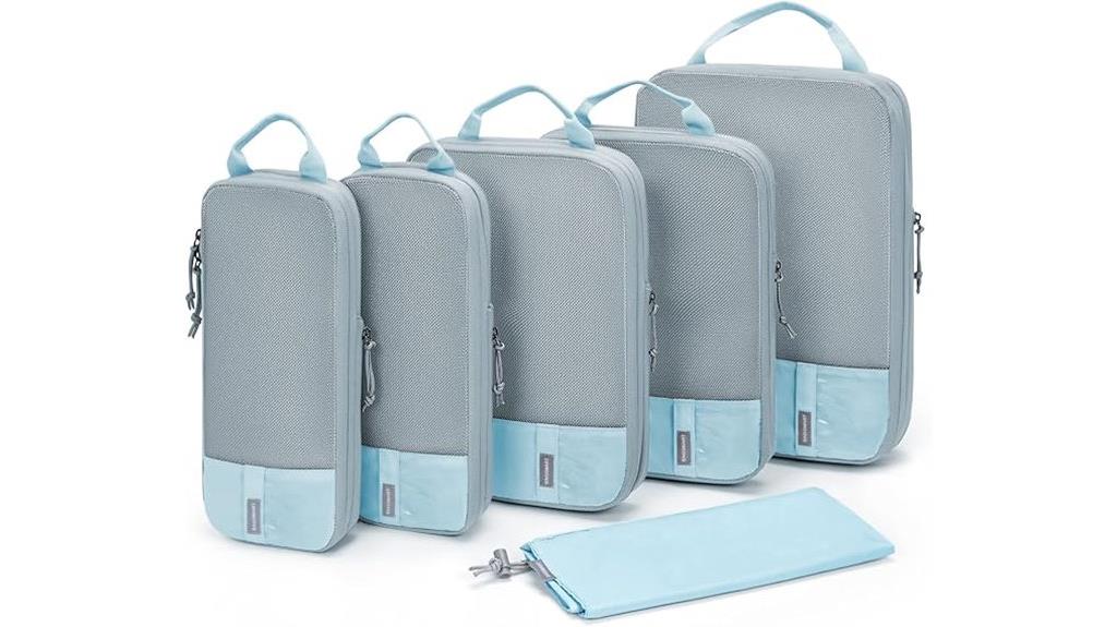 travel luggage organizer cubes