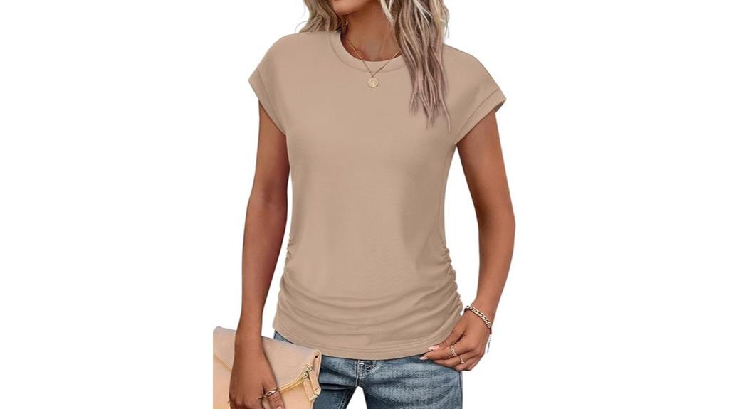trendy women s crew neck t shirt