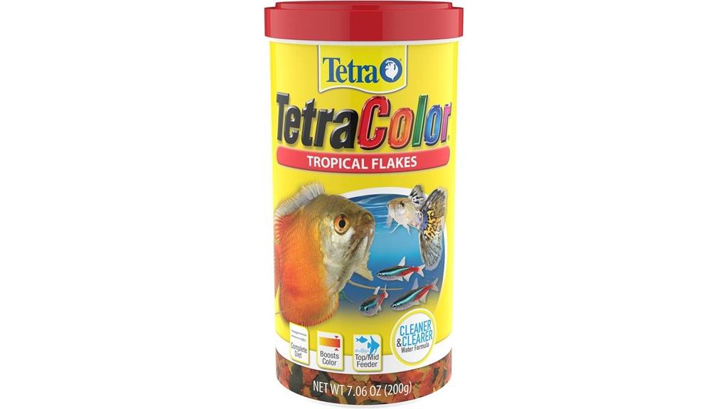 tropical fish food flakes