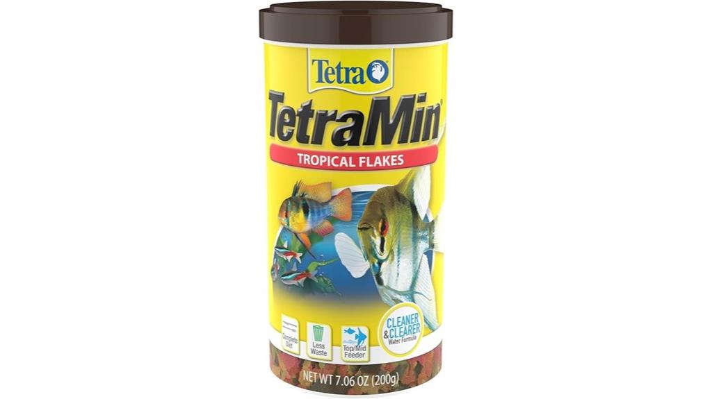 tropical fish food flakes