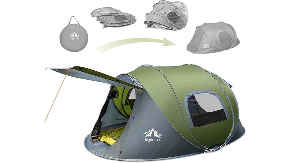 two person night camping tent