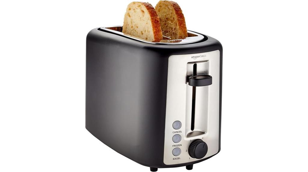 two slice amazon toaster