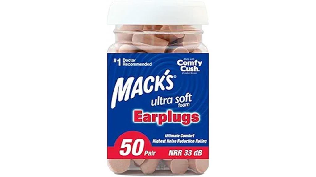 ultra soft noise blocking earplugs