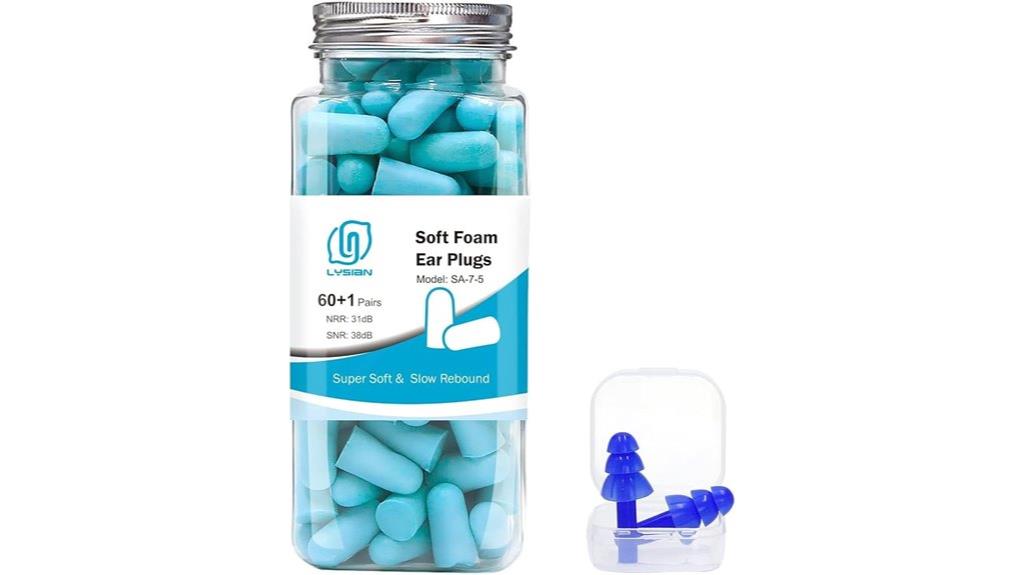 ultra soft noise cancelling earplugs