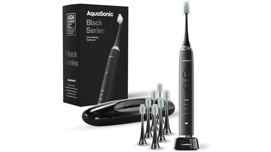 ultrasonic black whitening toothbrush