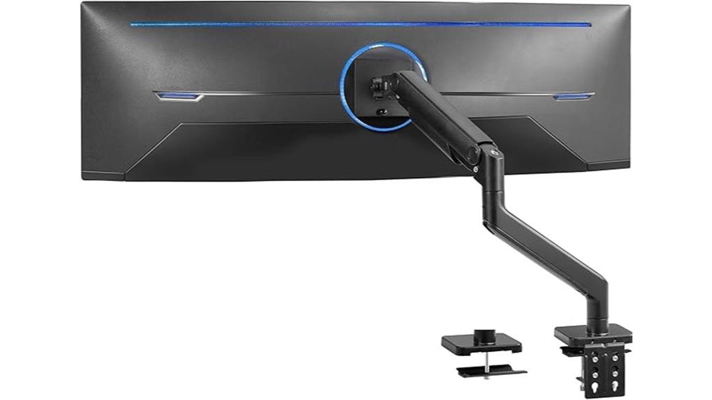 ultrawide monitor mounting solution