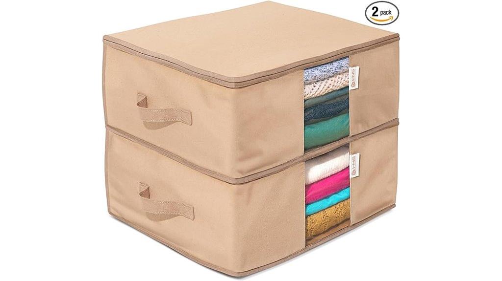 underbed cedar clothes storage organizer