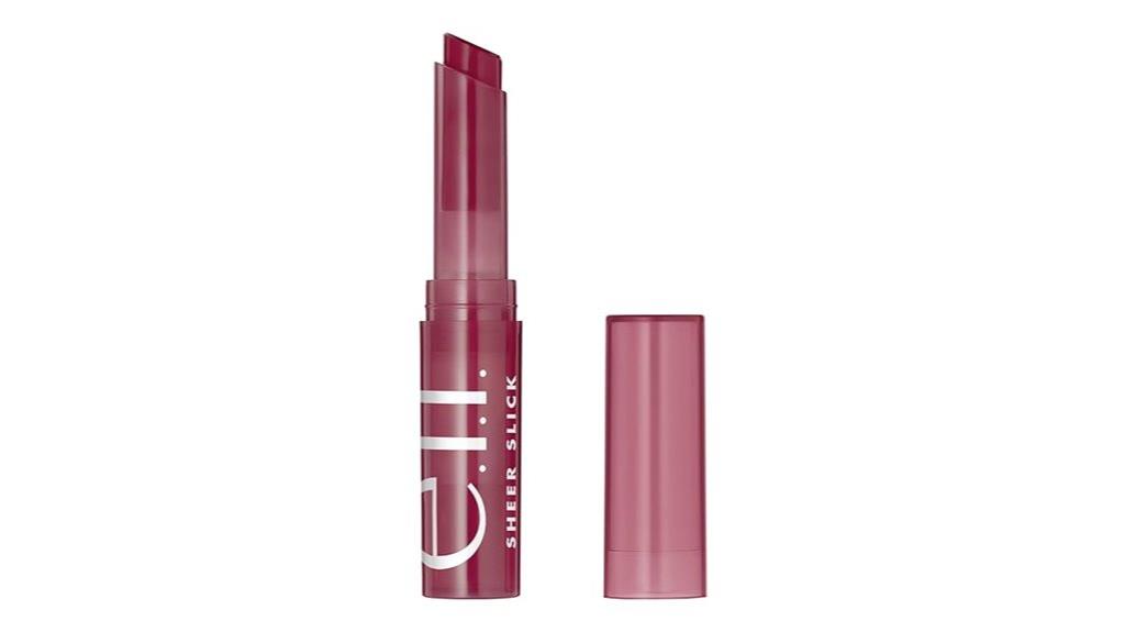 vegan cruelty free hydrating sheer lipstick