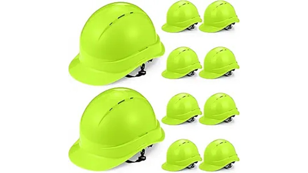 vented safety construction helmet