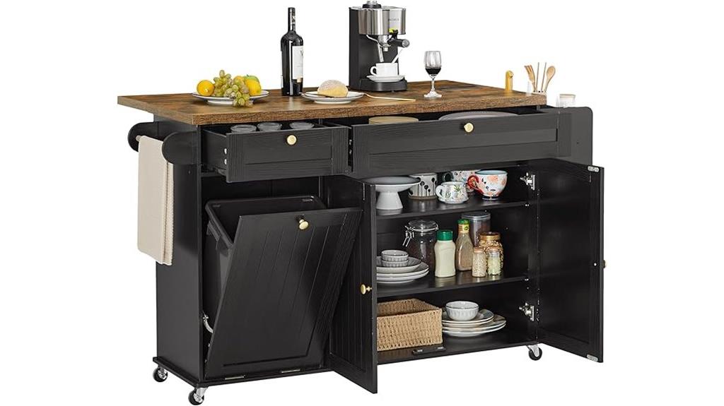versatile kitchen storage solution