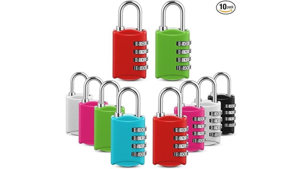 versatile luggage security combination padlock