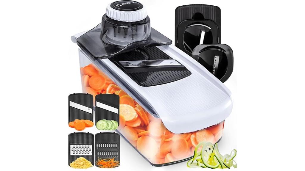 versatile mandoline slicer with safety