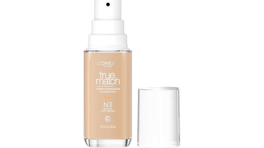versatile medium toned blendable foundation