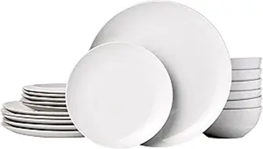 versatile microwave safe dishware set