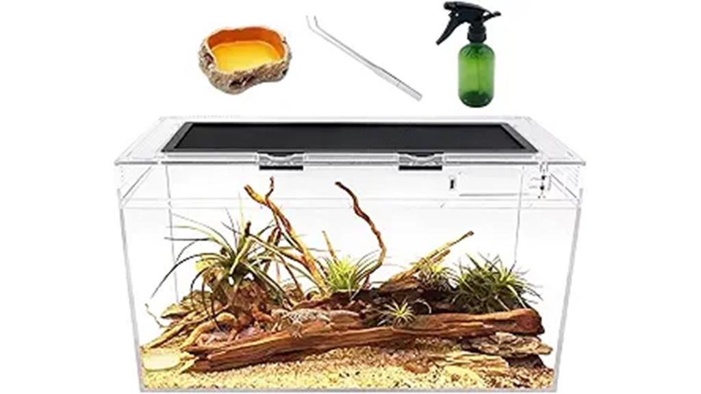 versatile reptile and insect habitat