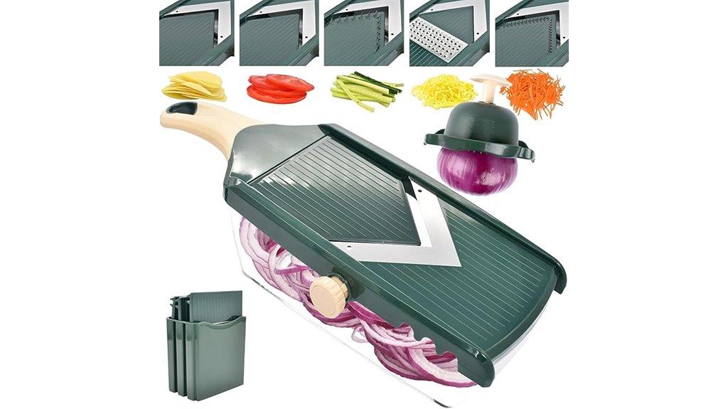 versatile slicing tool with container