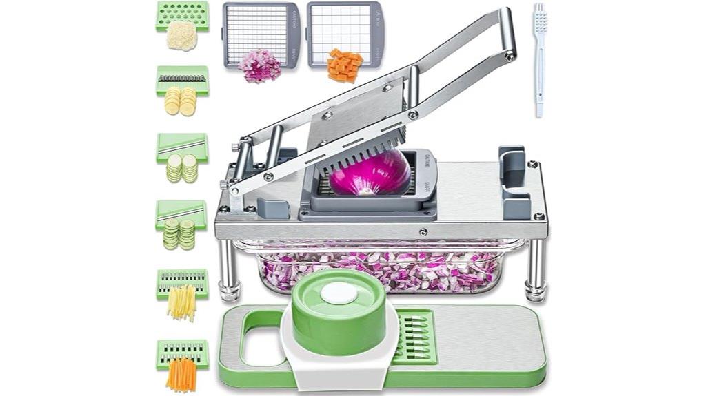 versatile vegetable chopping mandoline slicer