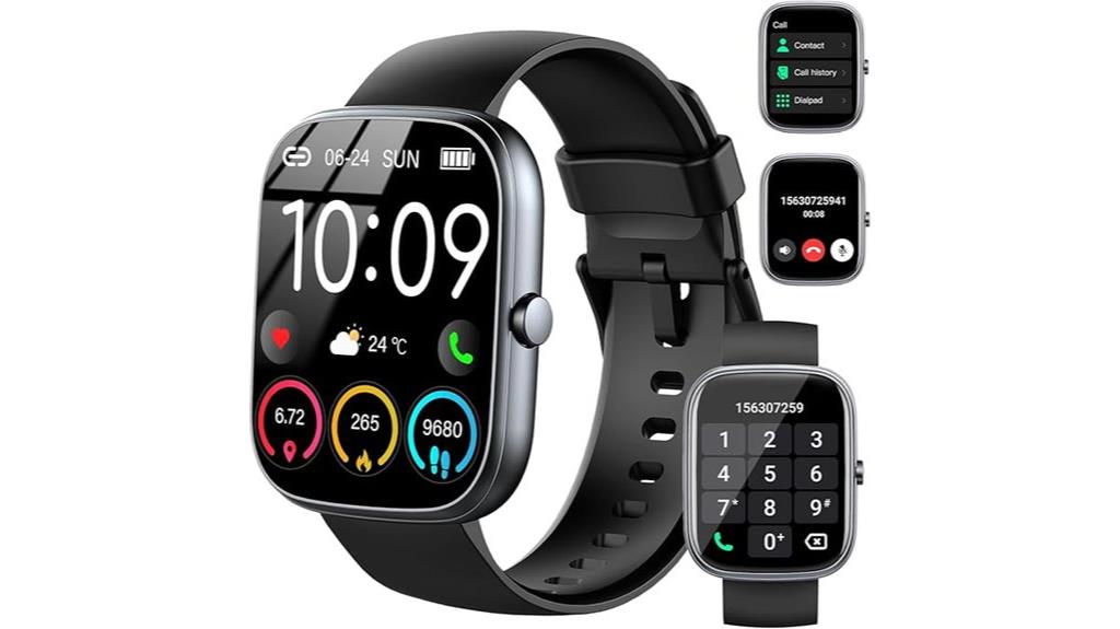 versatile waterproof fitness smartwatch