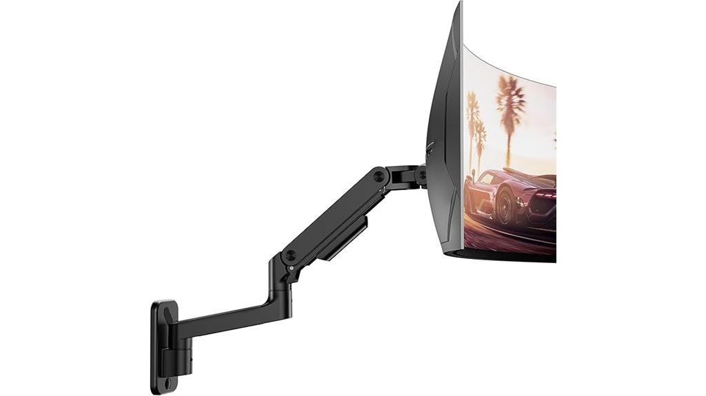 wall mount monitor arm
