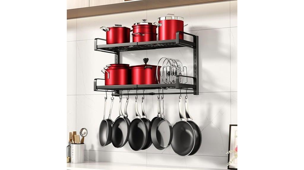 wall mounted kitchen organizer