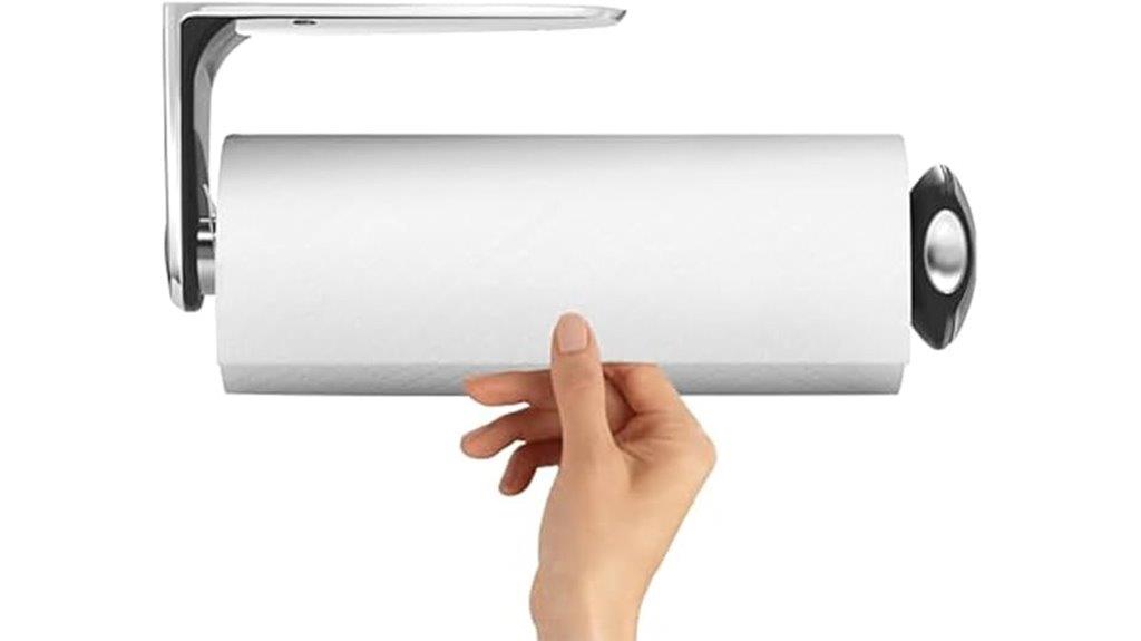 wall mounted paper towel holder
