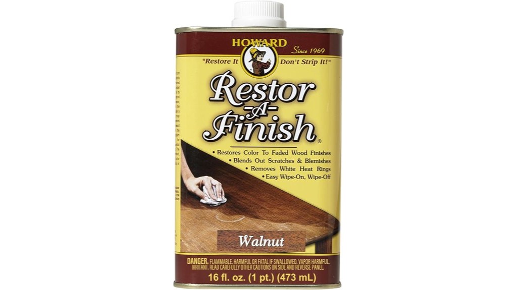 walnut wood restoration finish