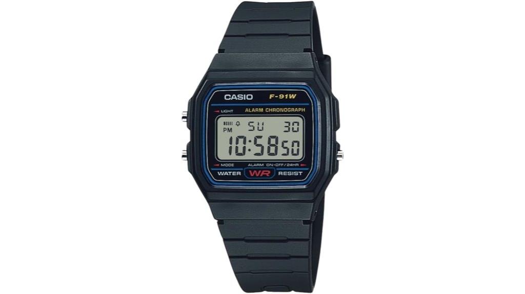 water resistant digital wristwatch