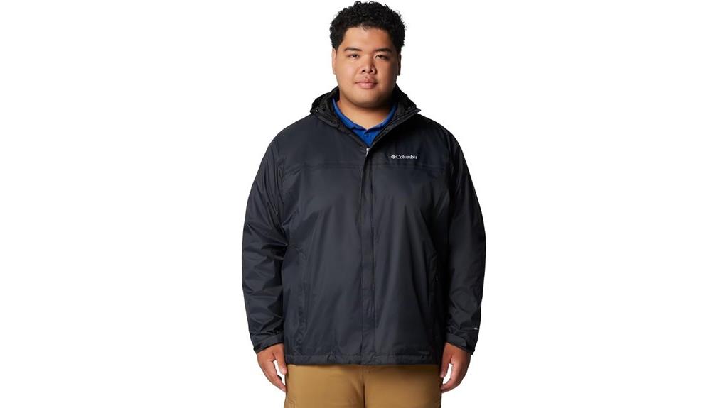 water resistant men s raincoat