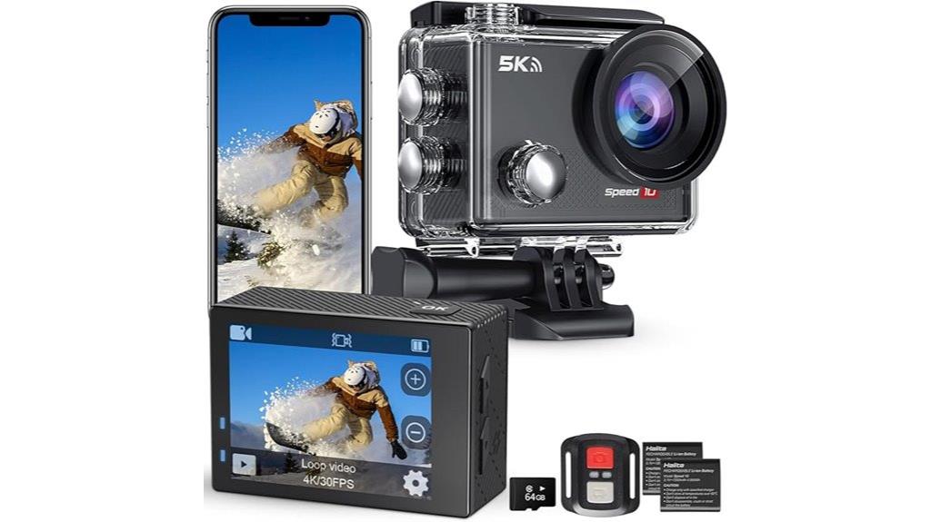 waterproof camera with eis
