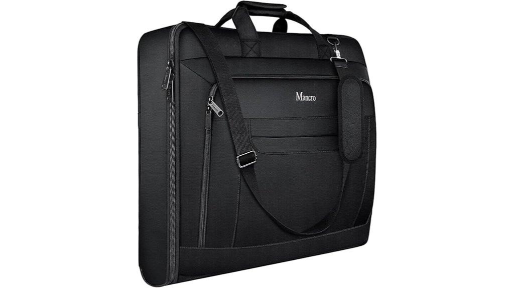 waterproof foldable travel garment bag