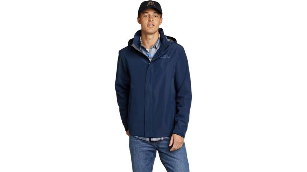 waterproof packable men s raincoat