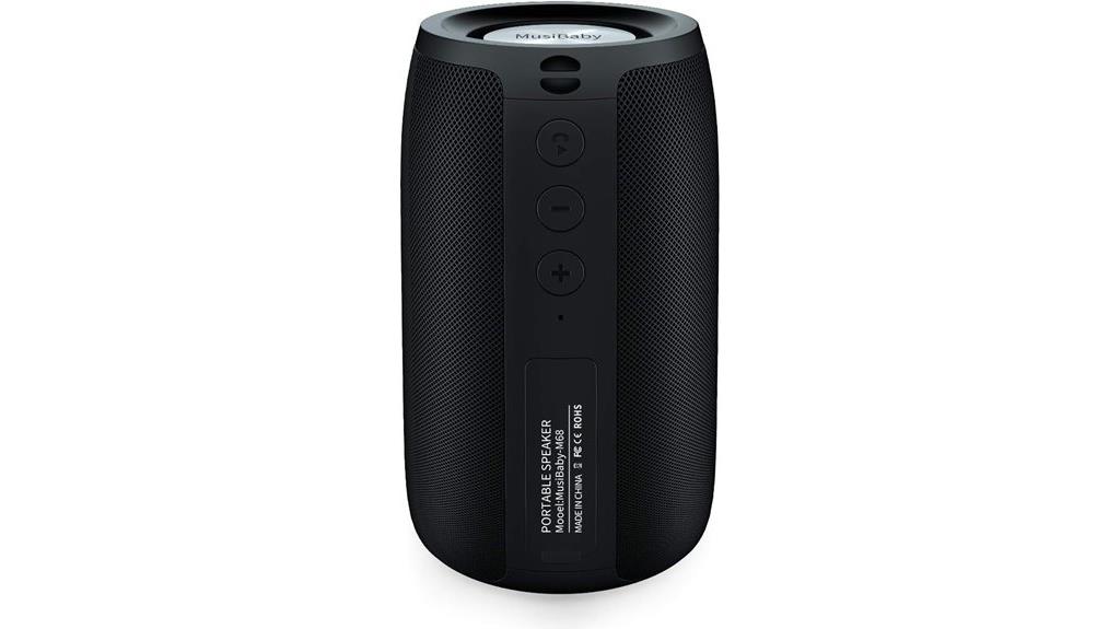 waterproof portable music device