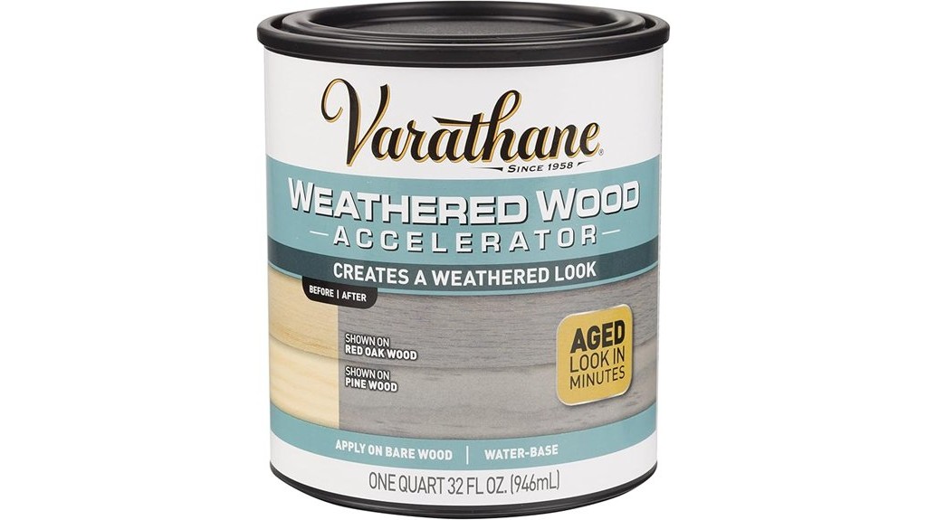 weathered wood accelerator gray quart