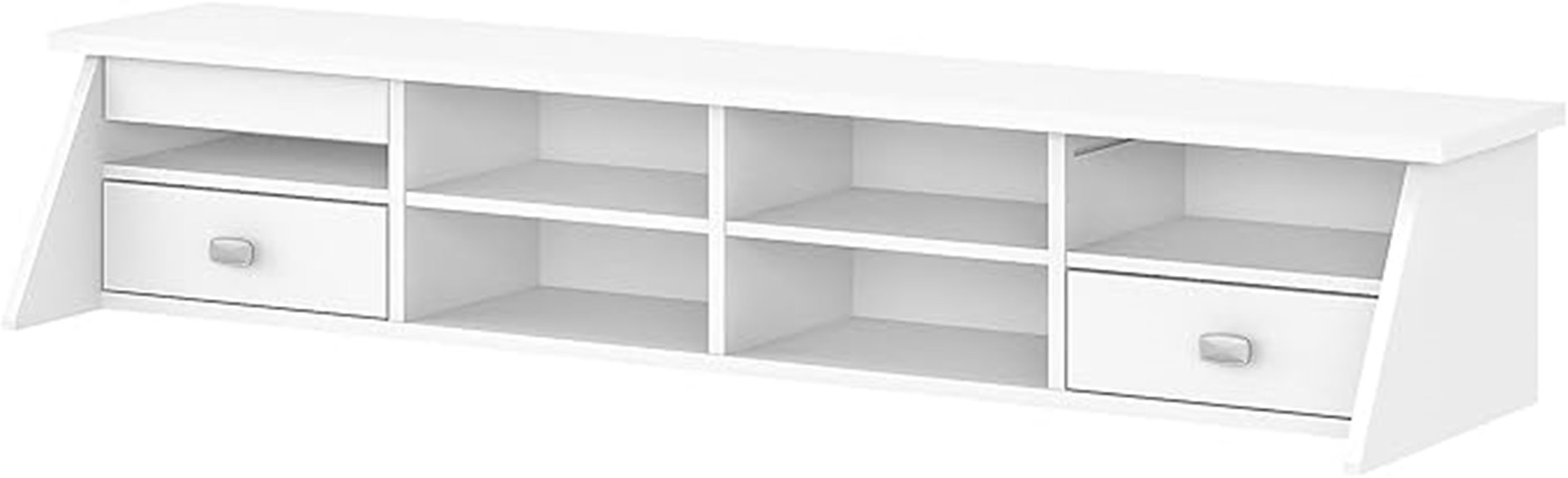 white desktop office organizer