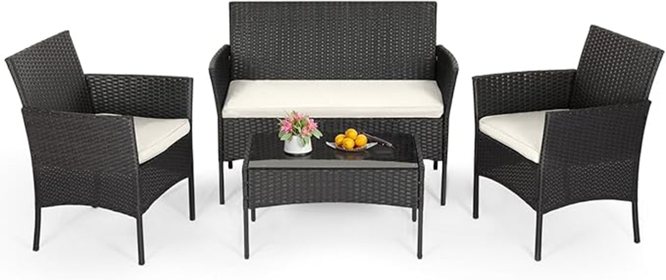 wicker rattan outdoor patio furniture