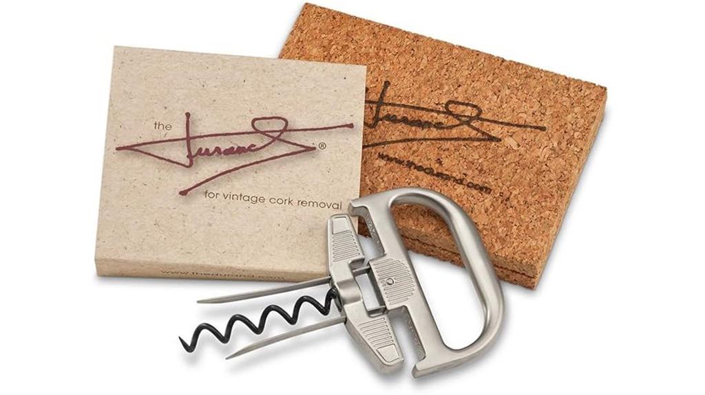 wine cork removal tool