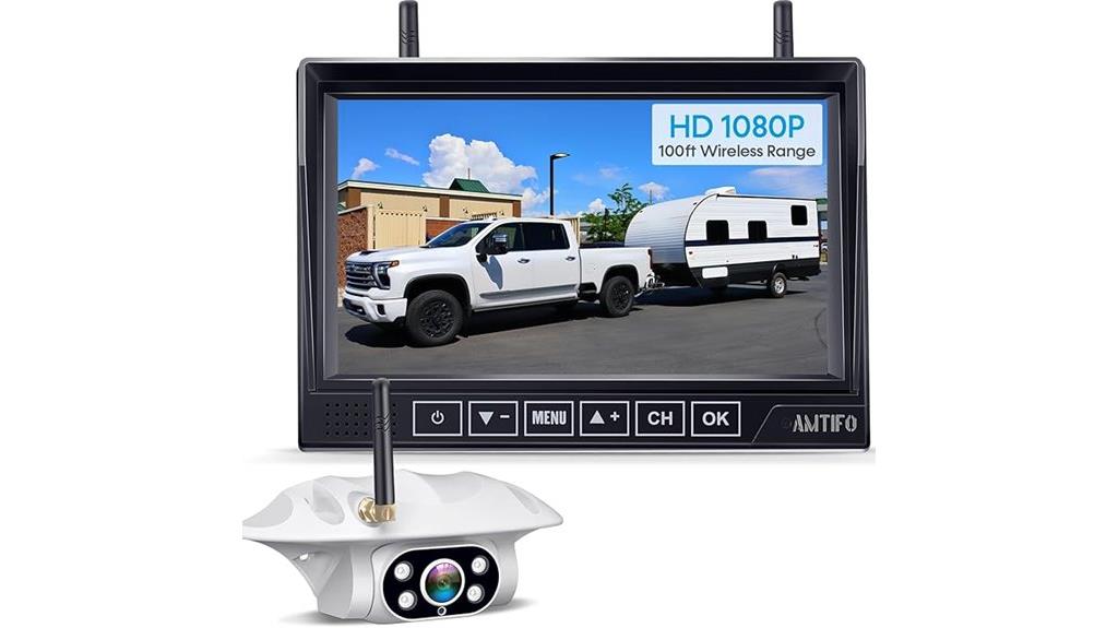 wireless backup vehicle vision