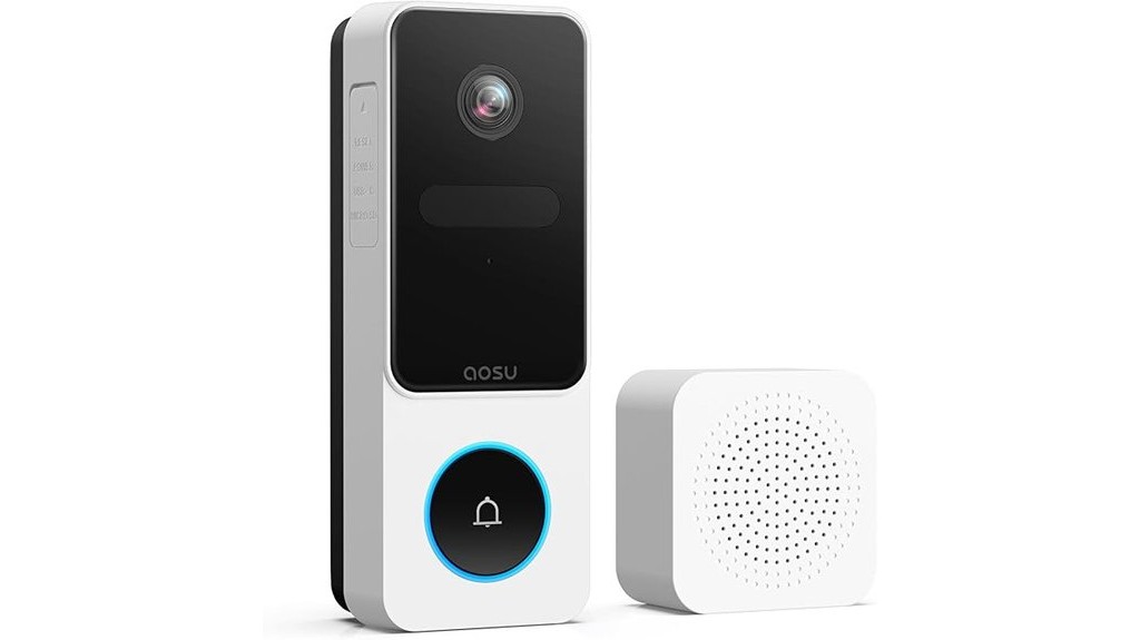 wireless doorbell camera with smart assistants