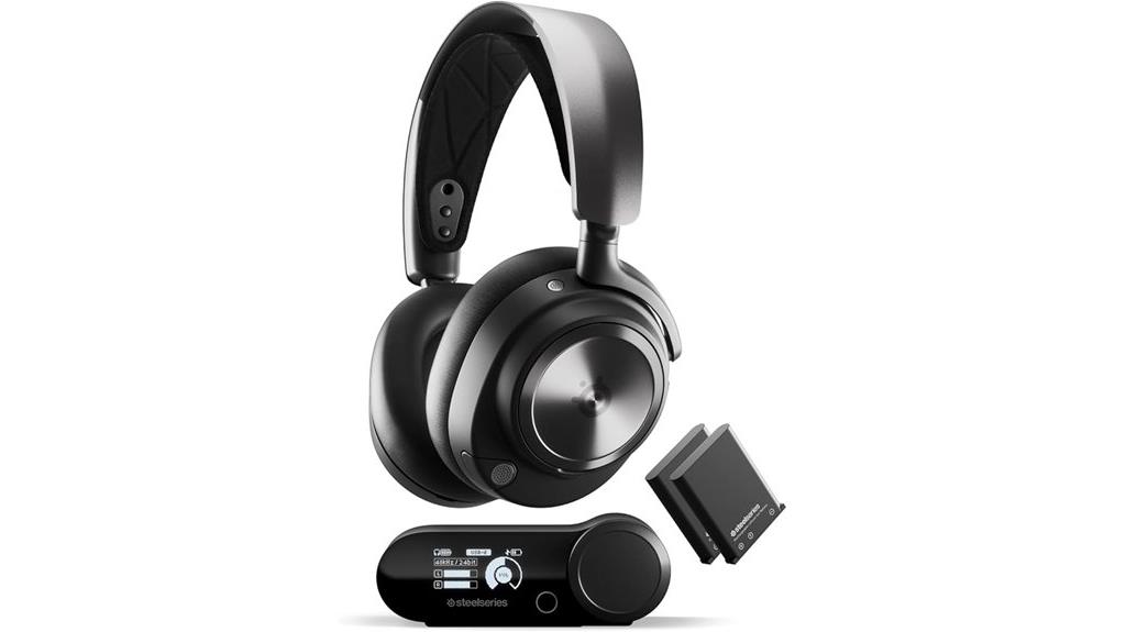 wireless gaming headset device