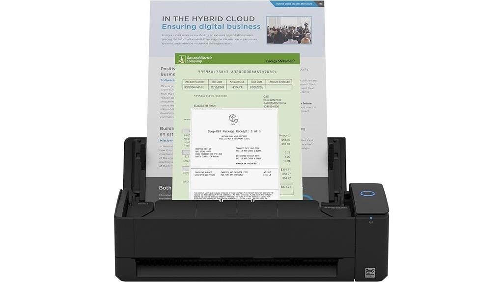 wireless mac pc document scanner