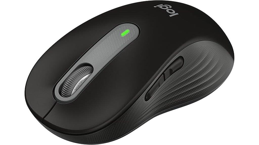 wireless mouse signature model black color