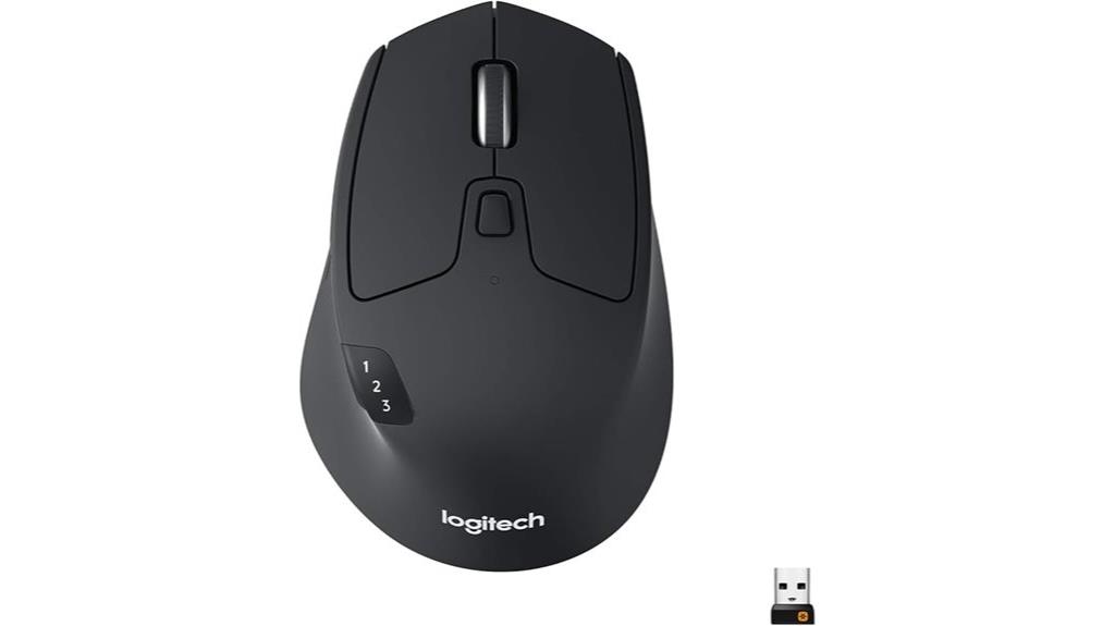wireless mouse with programmable buttons and 2 year battery