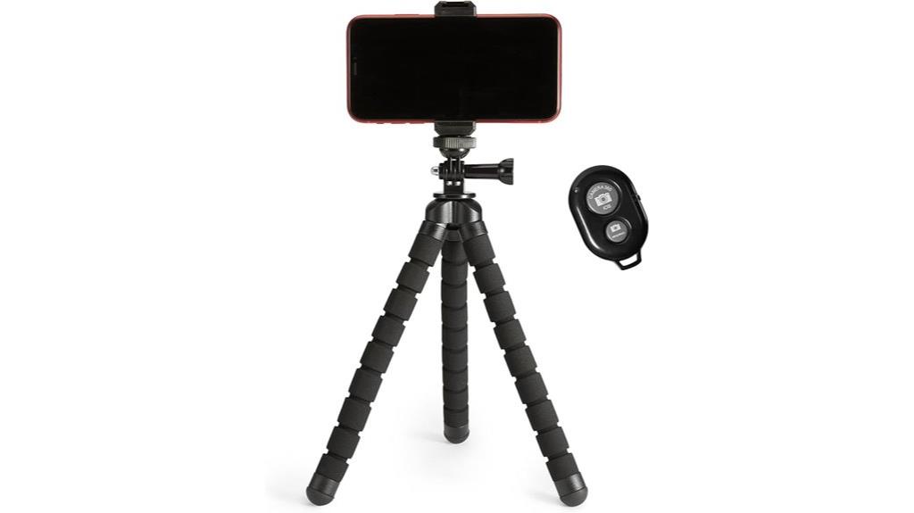 wireless portable smartphone tripod