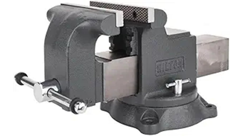 workbench mounted shop bench vise