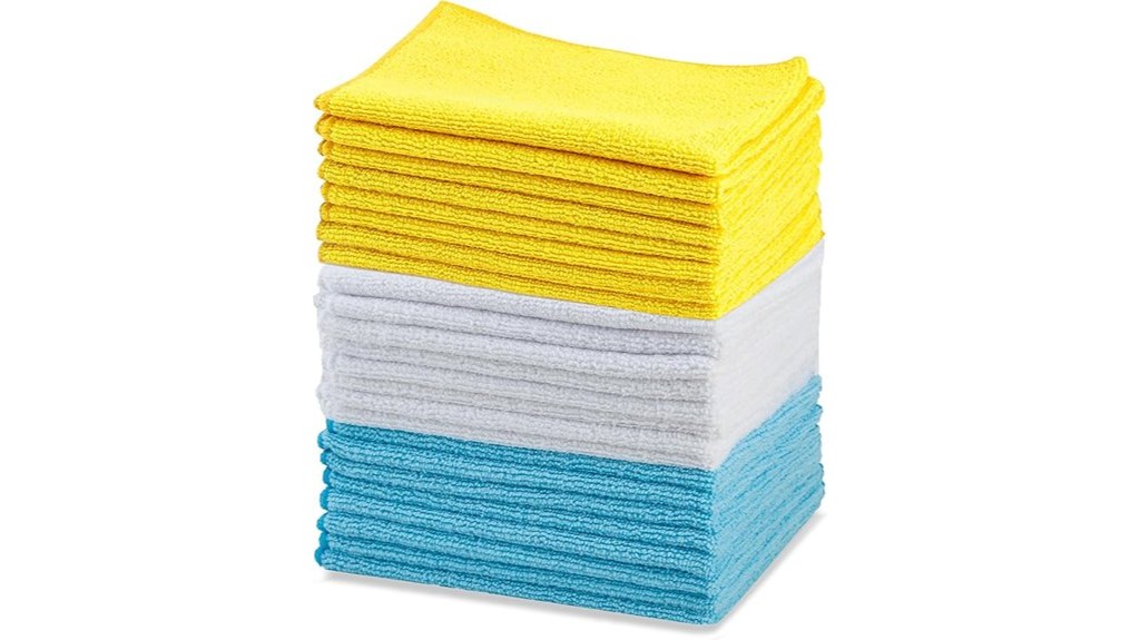 24 pack microfiber cleaning cloths