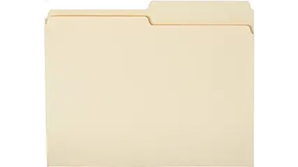 36 pack letter size file folders