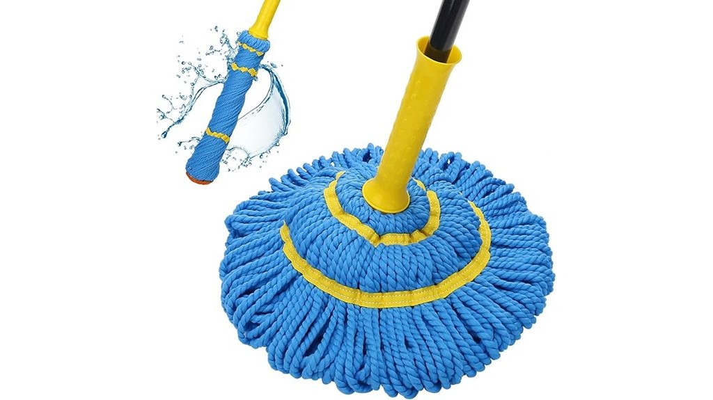 adjustable microfiber mop handle